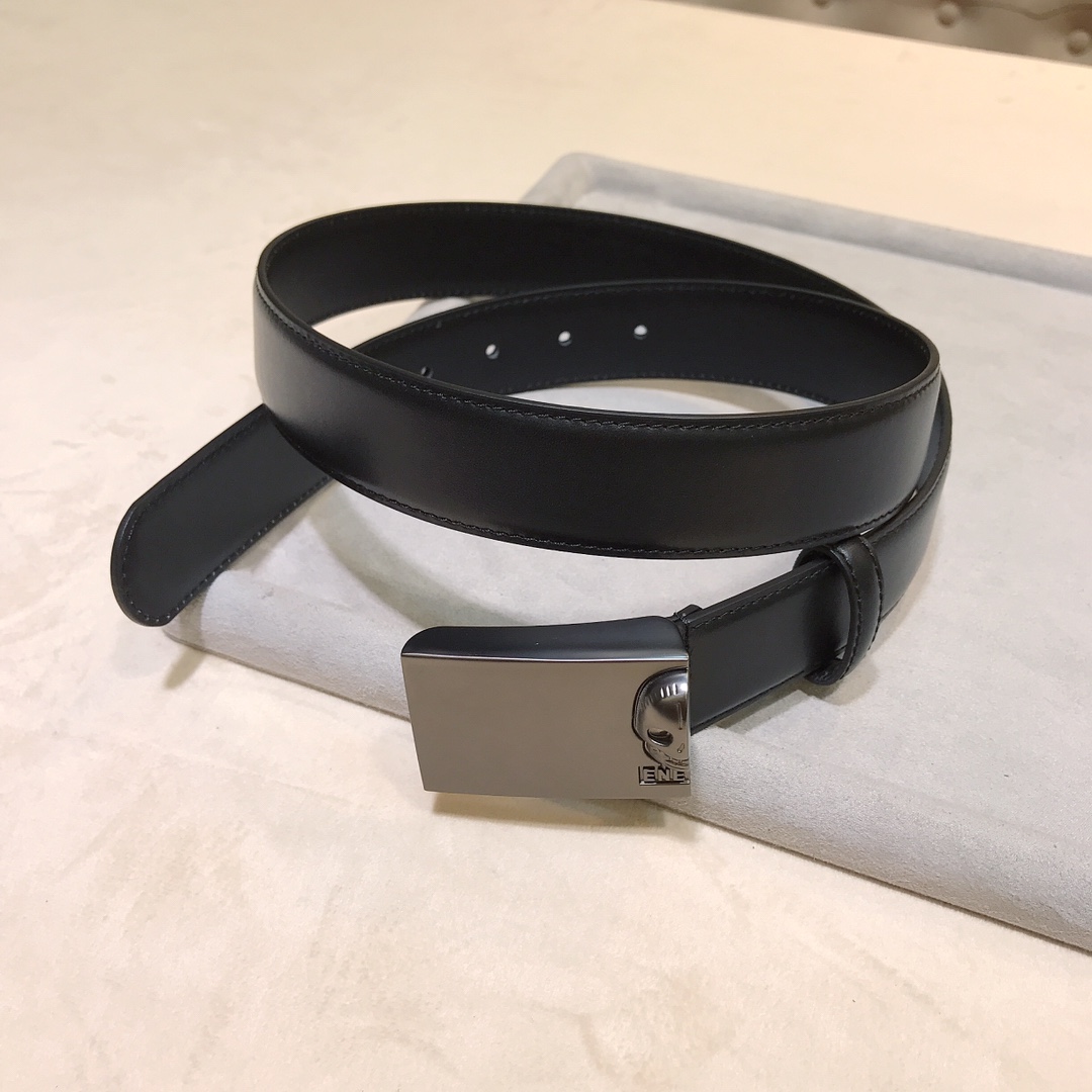 Stylish Unisex Full-Time Alexander McQueen Belt – 3.5CM Size for All. - 图片 4