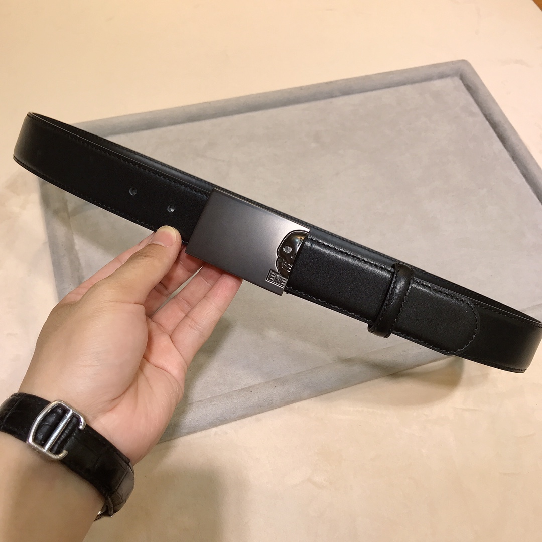 Stylish Unisex Full-Time Alexander McQueen Belt – 3.5CM Size for All. - 图片 6