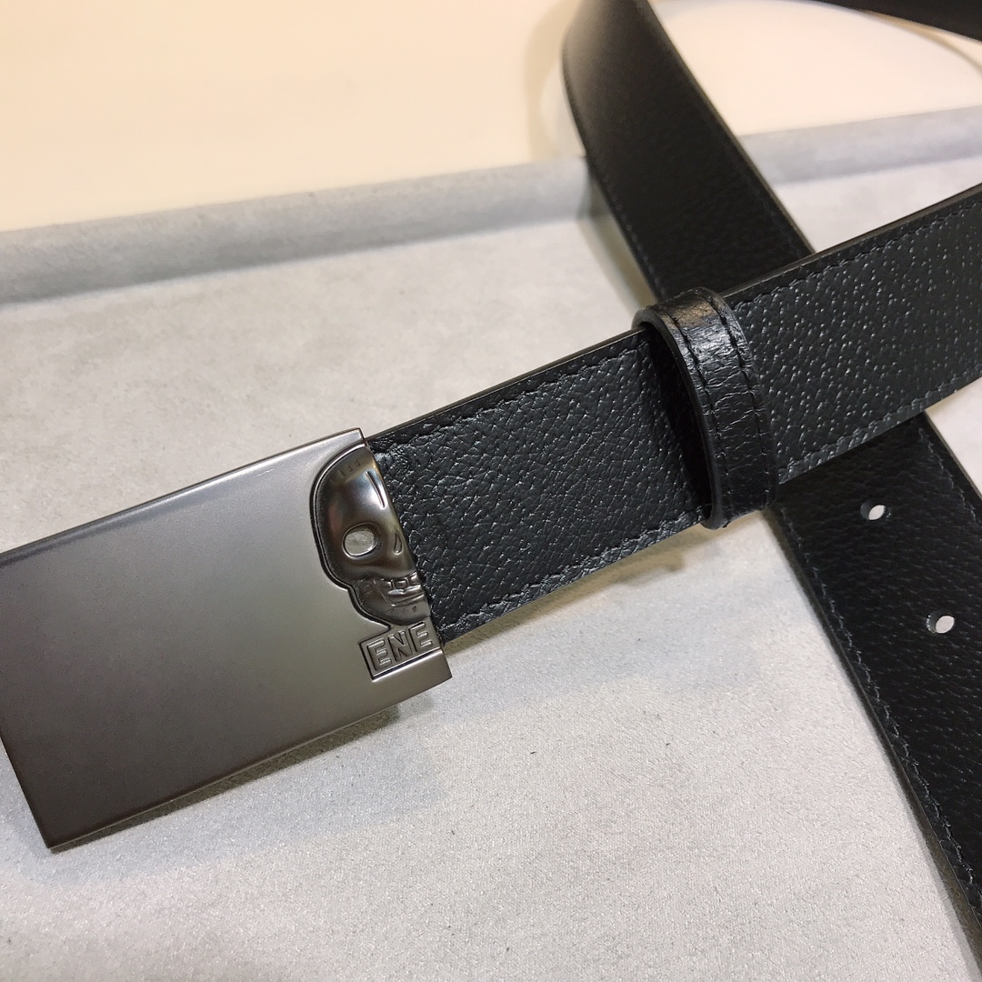 Stylish Unisex Alexander McQueen Belt Purchased for Network in 3.5CM Size