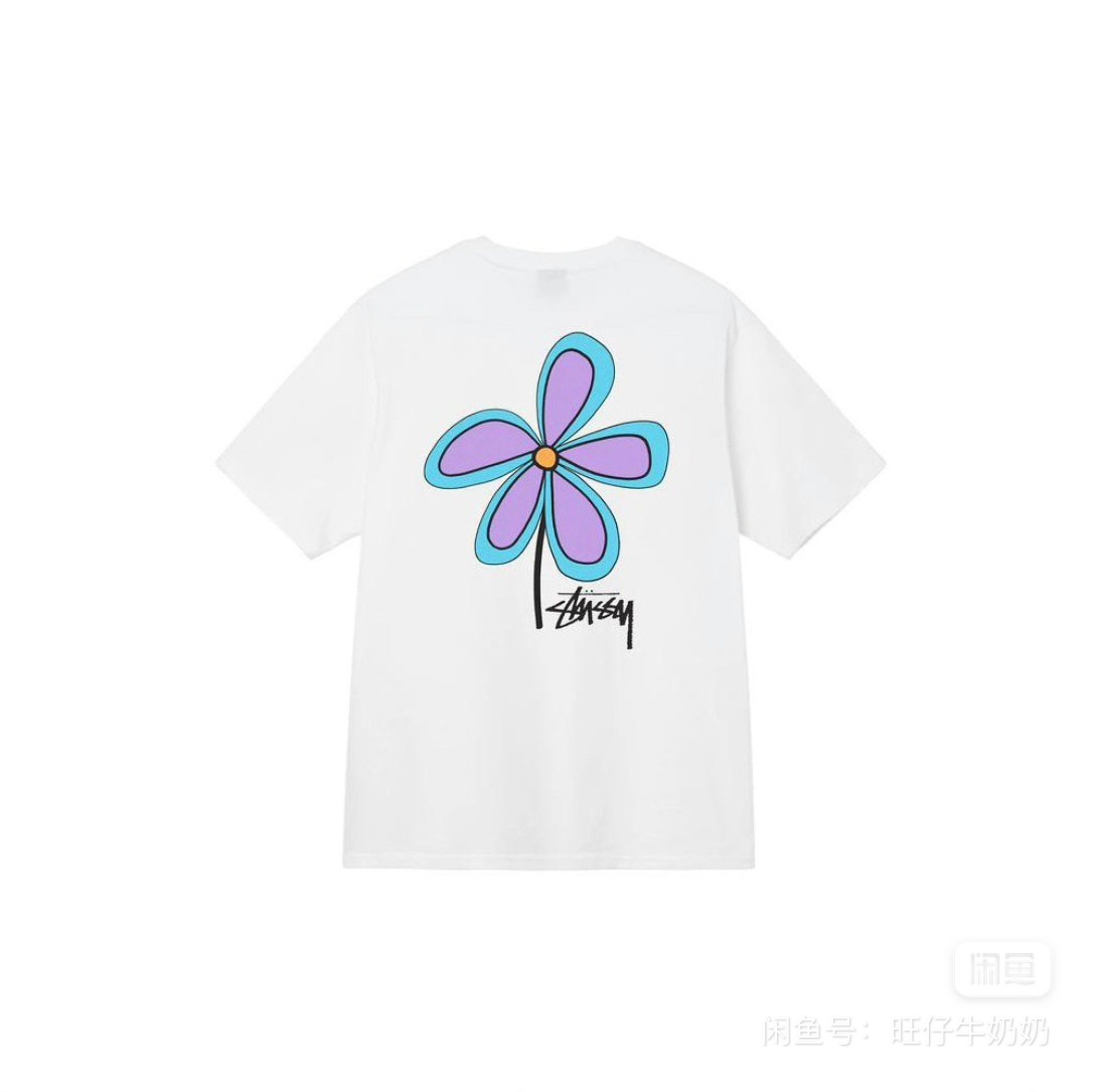 STUSSY TEE T-shirts: Premium Quality Cotton, Unisex, Various Sizes and Colors - 图片 2