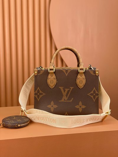 Louis Vuitton LV Onthego Bags Handbags All Steel M46373