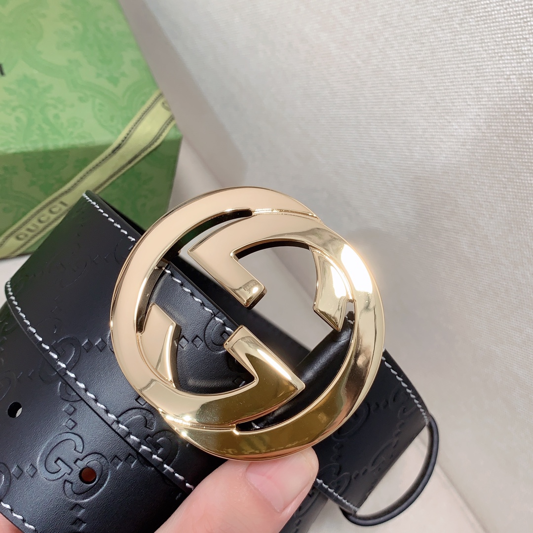 新款Gucci男士皮带专柜热卖款腰带