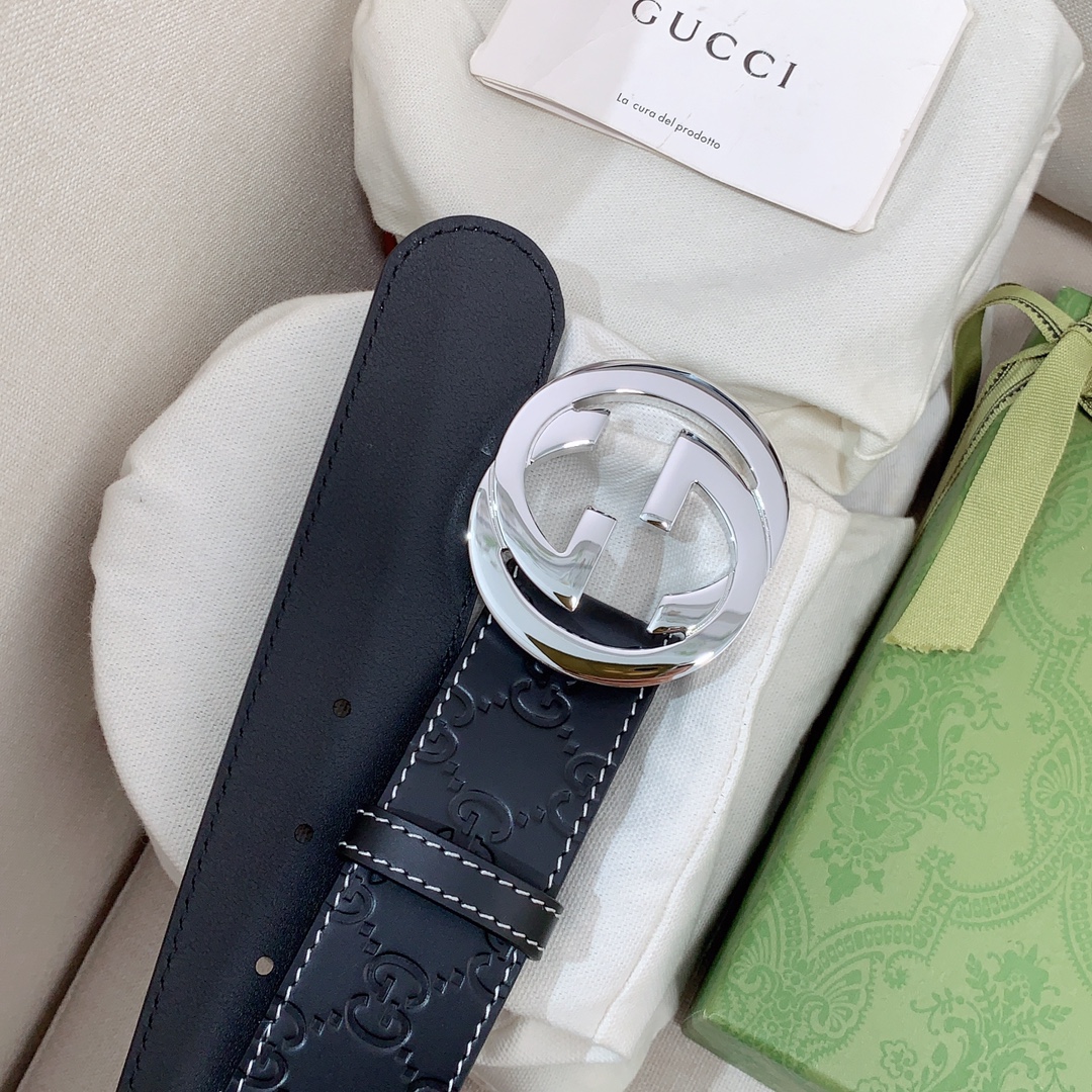 新款Gucci男士皮带专柜热卖款腰带