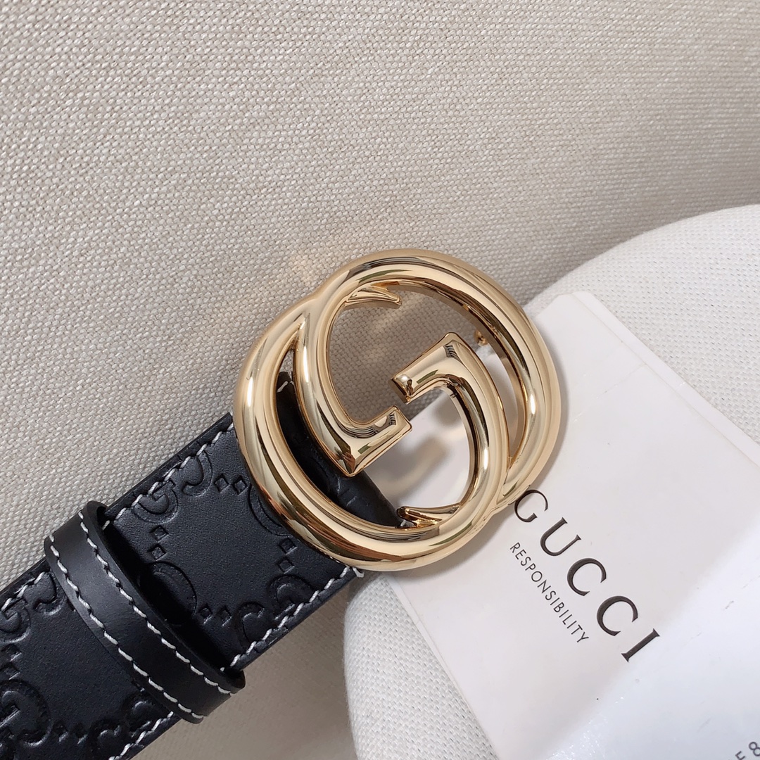 新款Gucci男士皮带专柜热卖款腰带