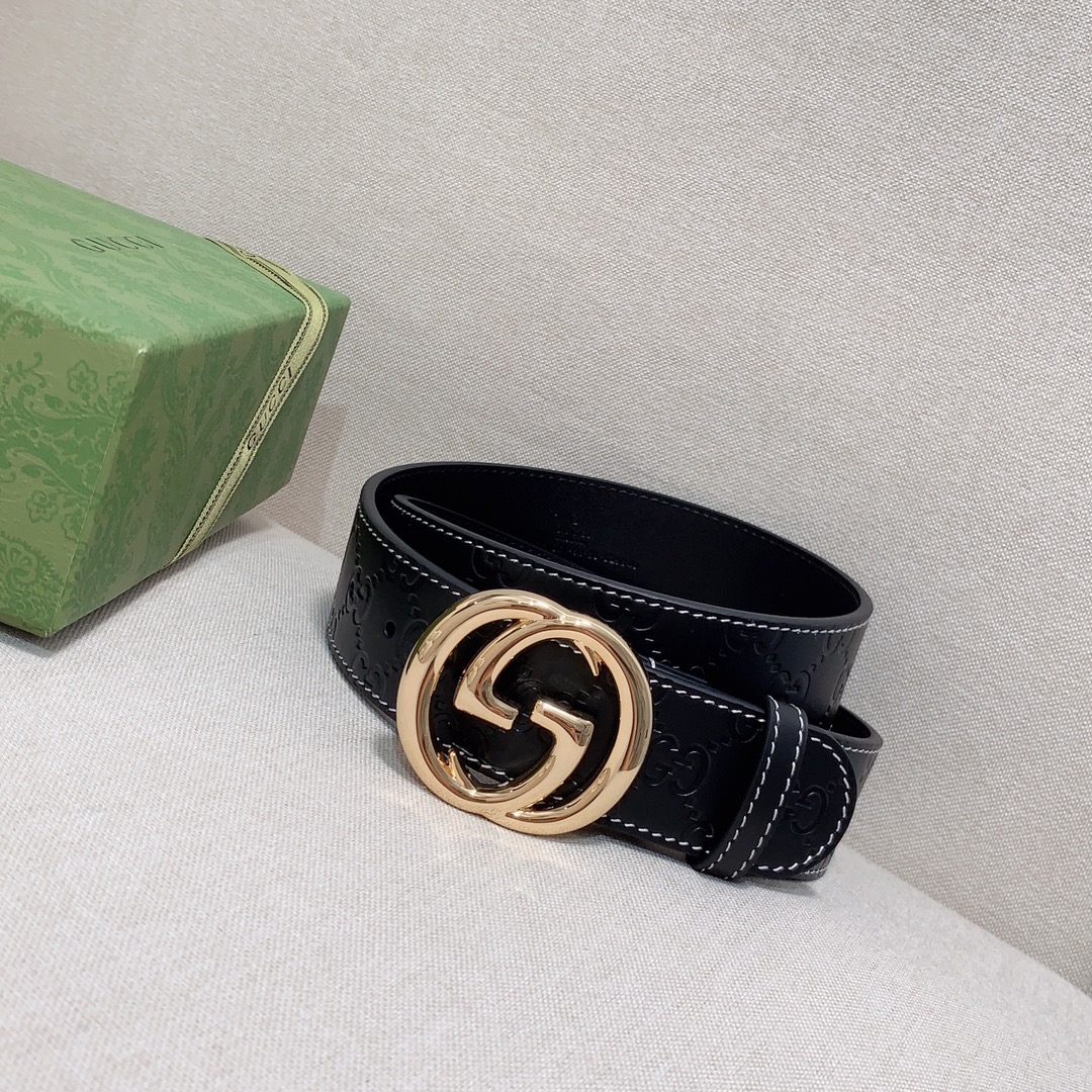 新款Gucci男士皮带专柜热卖款腰带