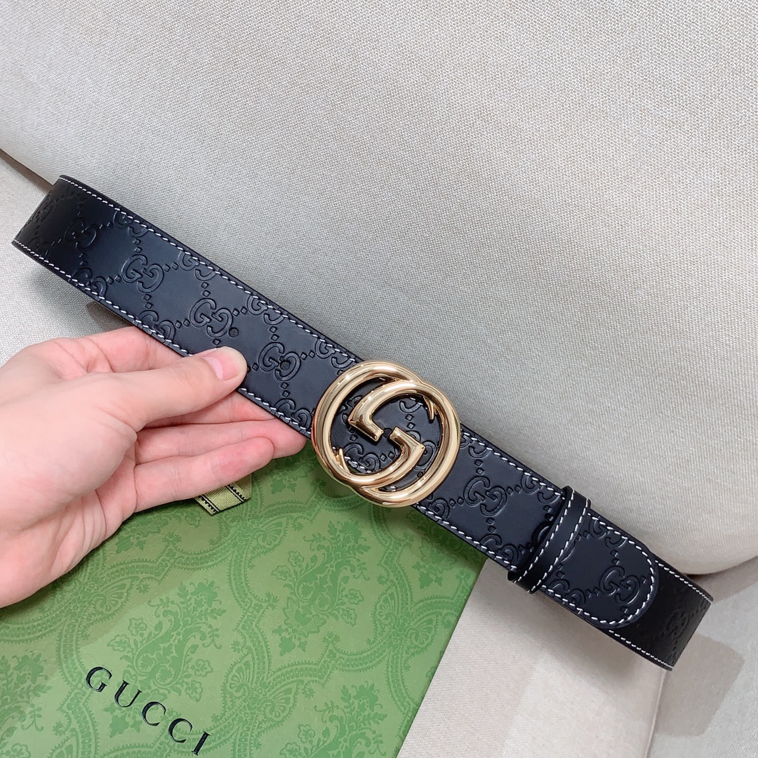 新款Gucci男士皮带专柜热卖款腰带