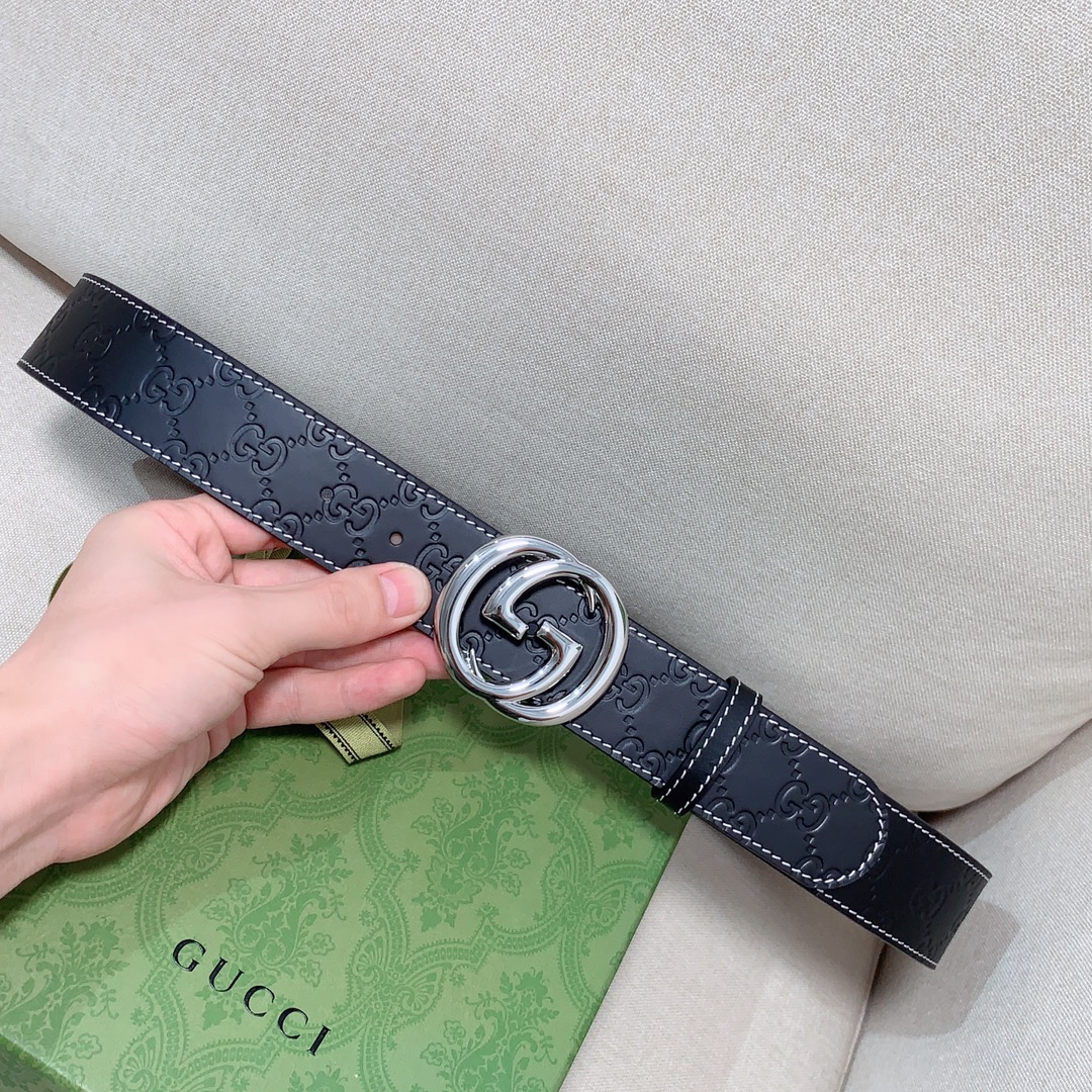 新款Gucci男士皮带专柜热卖款腰带
