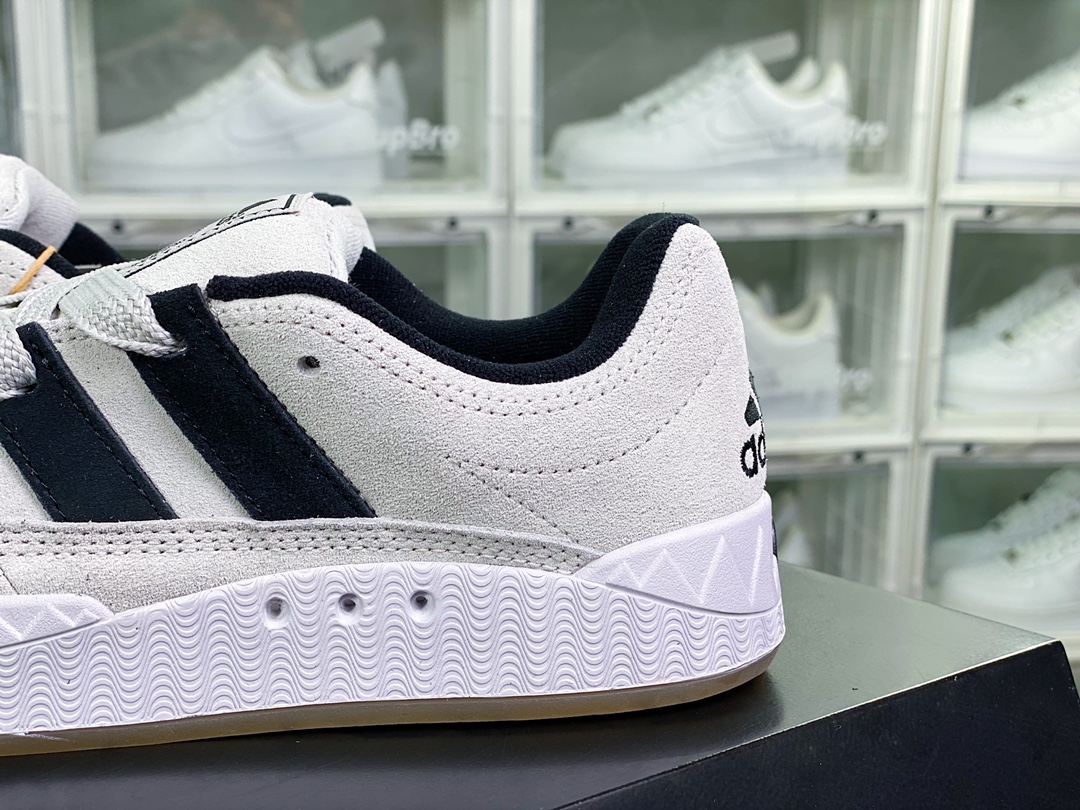 220 Adidas Originals Adimatic Low"Green/Crystal White"马蒂奇系列低帮板鞋“麂皮黑灰白”GY2091