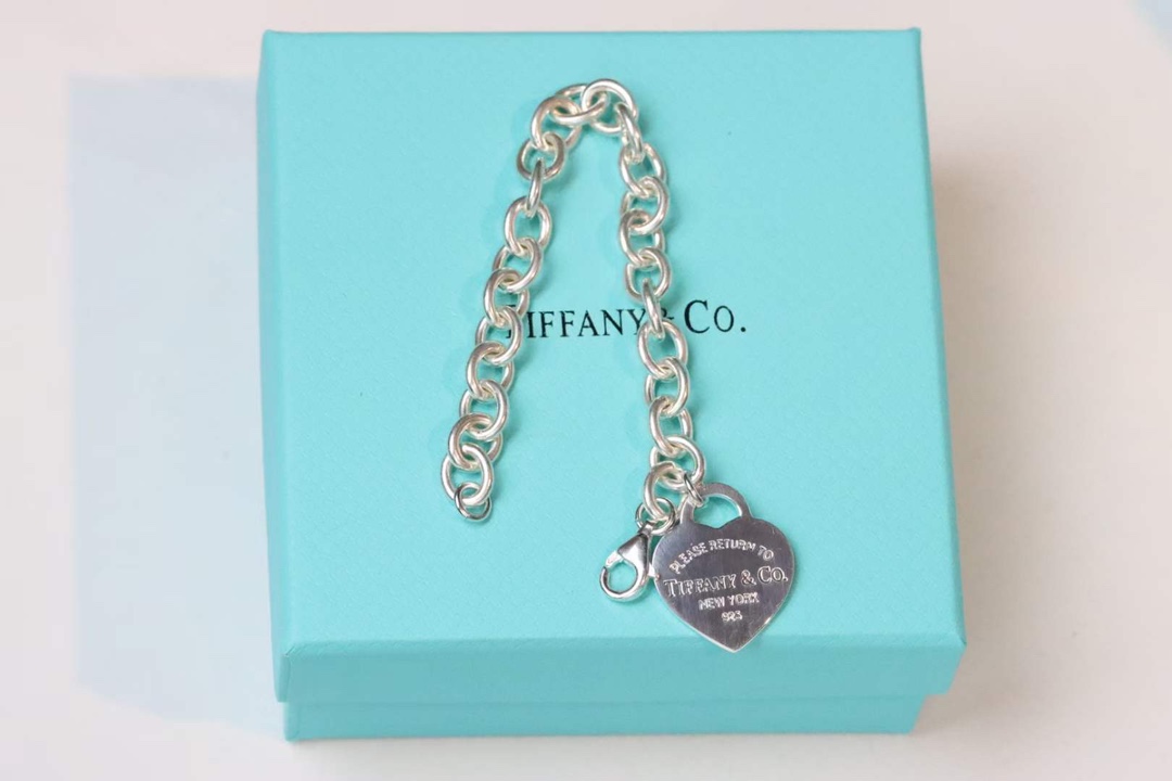 Tiffany & Co. Tiffany&Co.蒂芙尼心牌龙虾扣手链项链