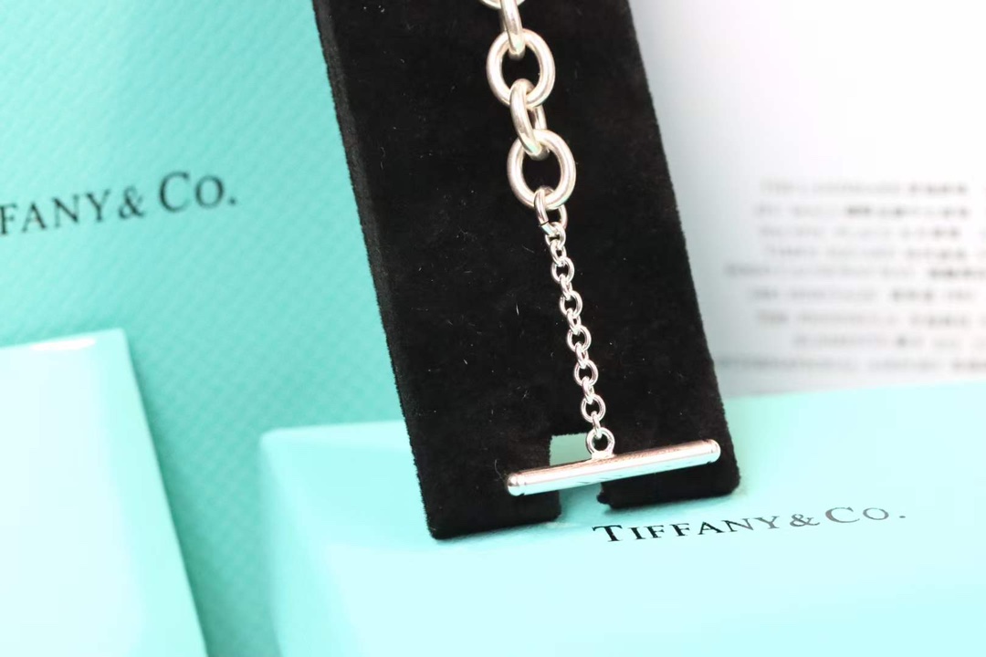 Tiffany & Co. Tiffany&Co.蒂芙尼心牌针扣手链项链