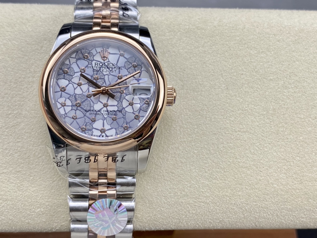 SK Factory 労力士Rolex 女款 日志型31mm 自動機械式腕時計