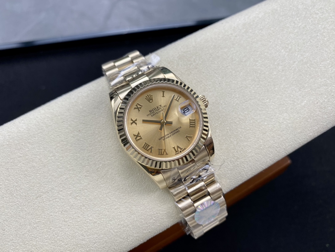 SK Factory 女款 劳力士Rolex 日志型31mm 自動巻き腕時計