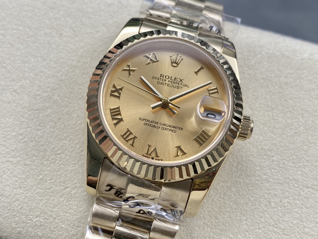 SK Factory 女款 劳力士Rolex 日志型31mm 自動巻き腕時計