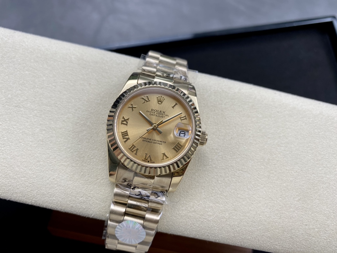 SK Factory 女款 劳力士Rolex 日志型31mm 自動巻き腕時計