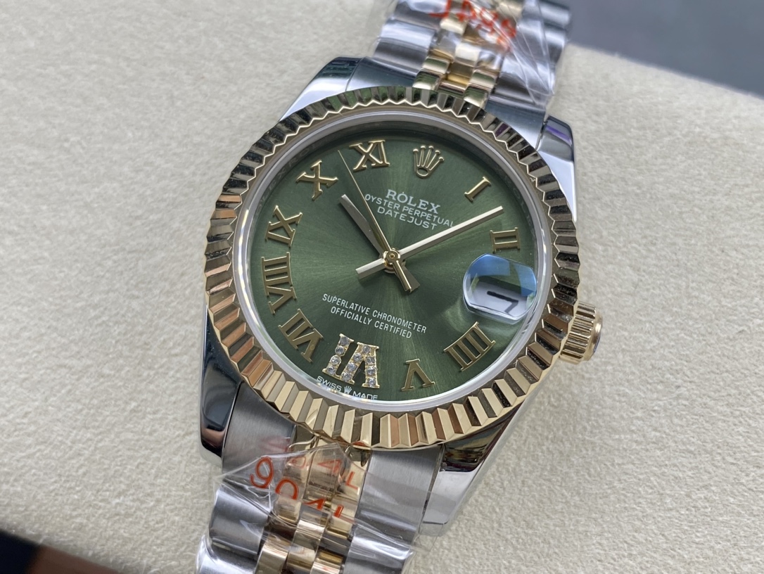 SK Factory 女款 劳力士Rolex 日志型31mm 自動巻き腕時計