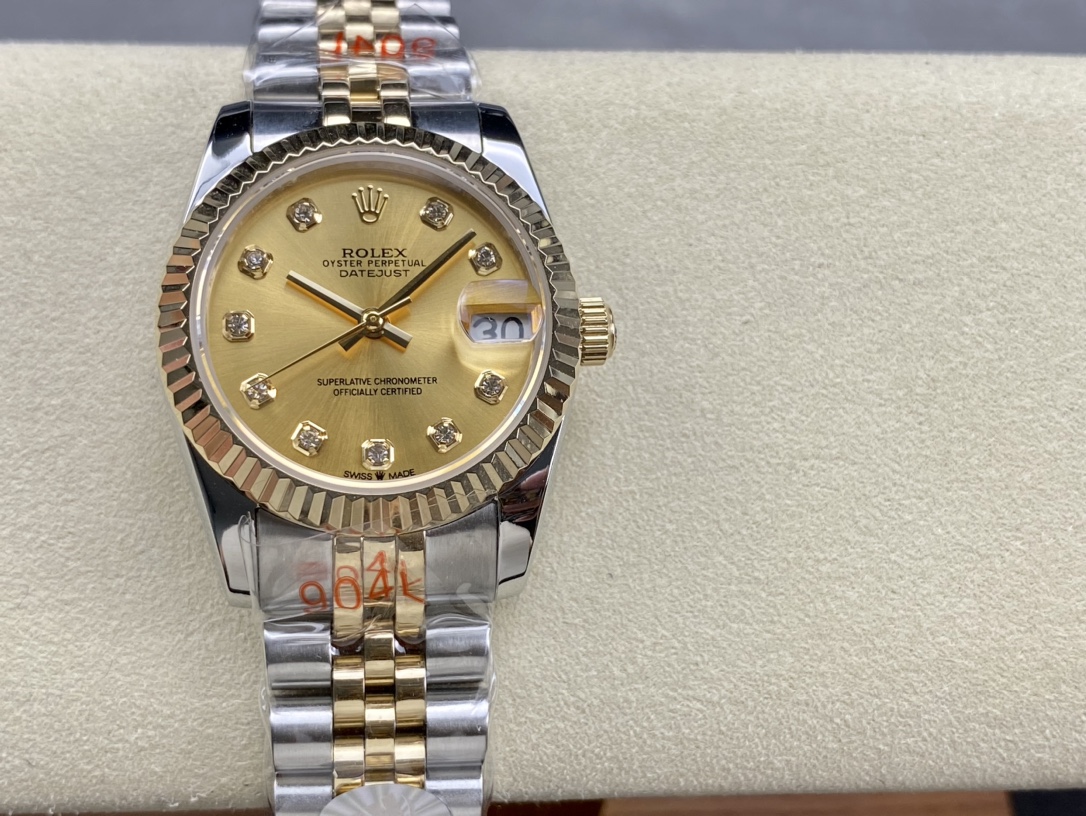 SK Factory 女款 劳力士Rolex 日志型 31mm 自動巻き腕時計