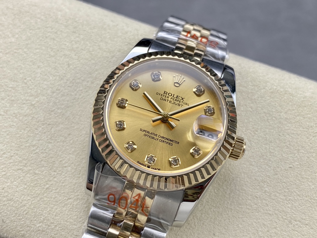 SK Factory 女款 劳力士Rolex 日志型 31mm 自動巻き腕時計