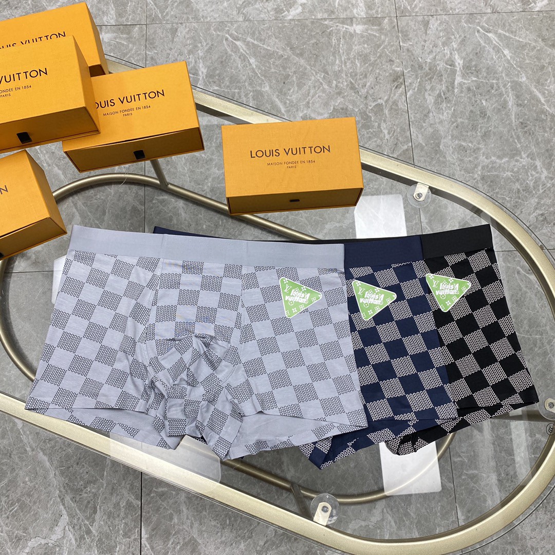 新品！lv1V时尚男士内裤！外贸公司