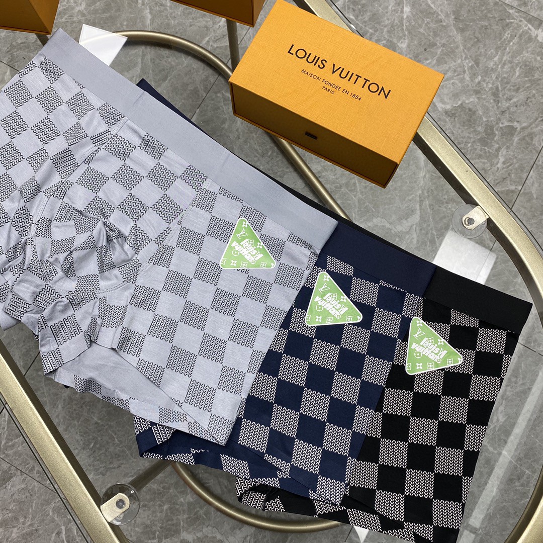 新品！lv1V时尚男士内裤！外贸公司