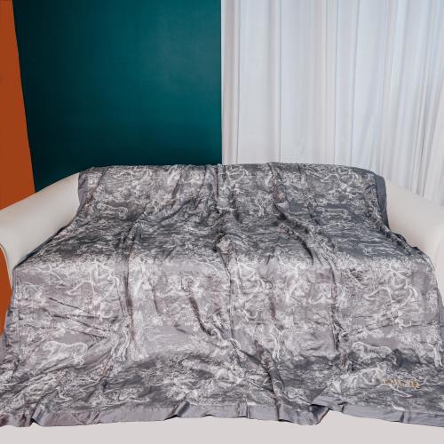 Dior Jungle Toile de Jouy Gray Bedding Comforter, 220 x 240 cm