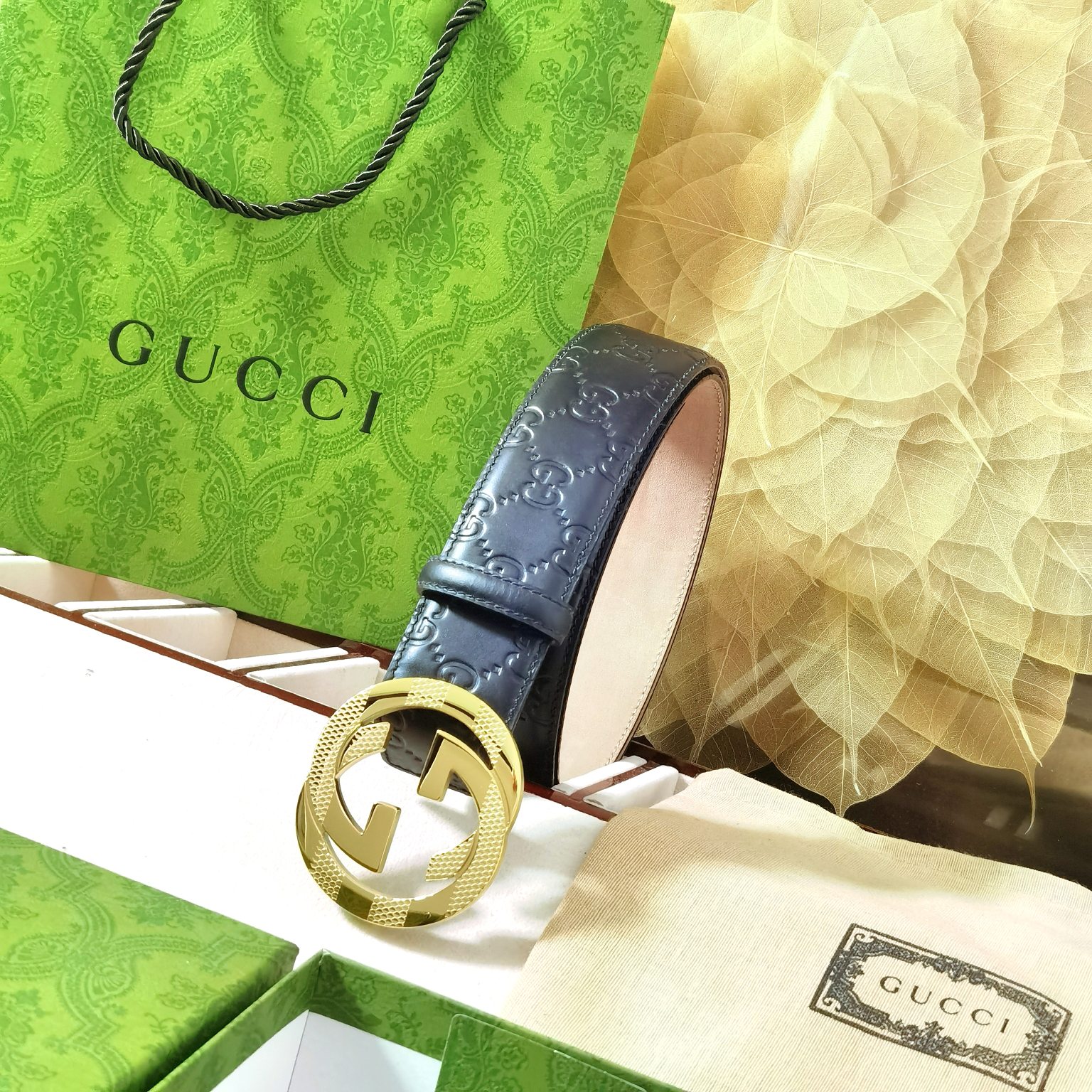  🆕Gucci㊣品质之选 4.0cm 进口头层牛🐂皮  纯钢五金扣头，纯原 渠道货！