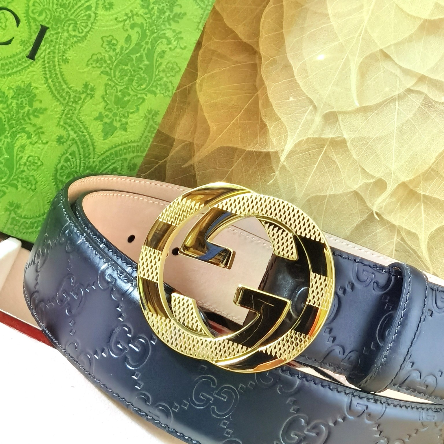  🆕Gucci㊣品质之选 4.0cm 进口头层牛🐂皮  纯钢五金扣头，纯原 渠道货！