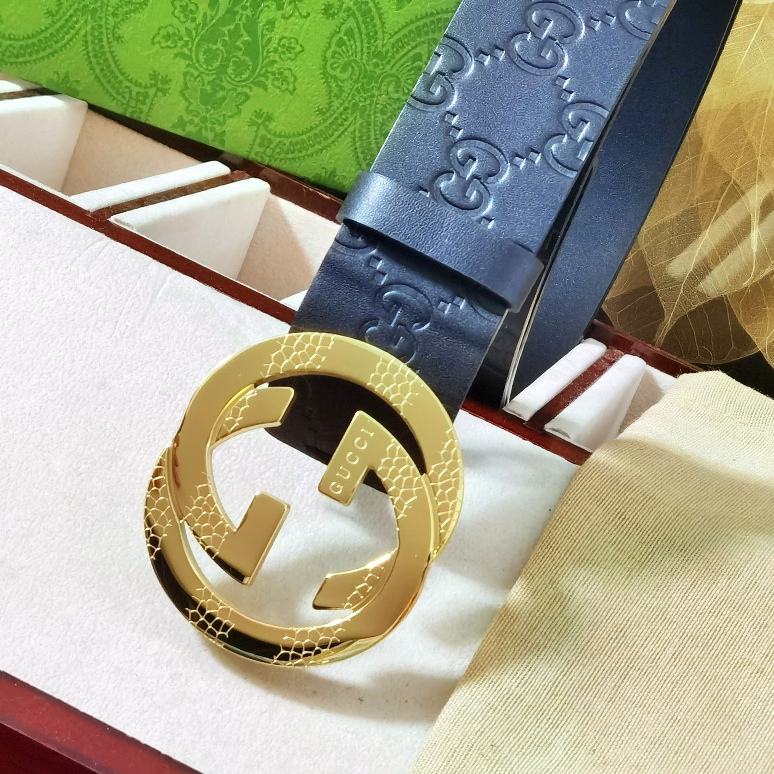  🆕Gucci㊣品质之选 4.0cm 进口头层牛🐂皮  纯钢五金扣头，纯原 渠道货！