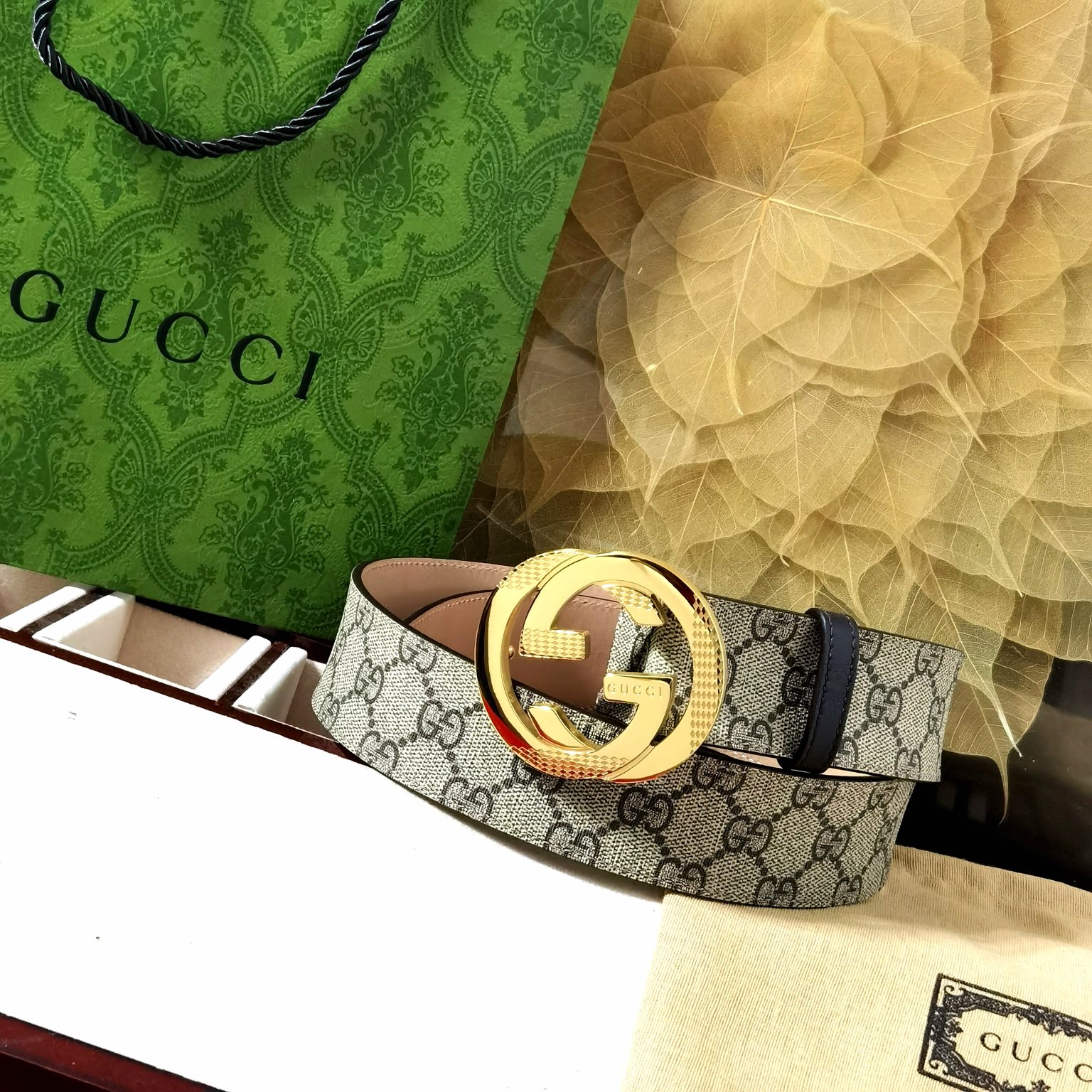 GUCCi古琦男士宽度4.0CM原单