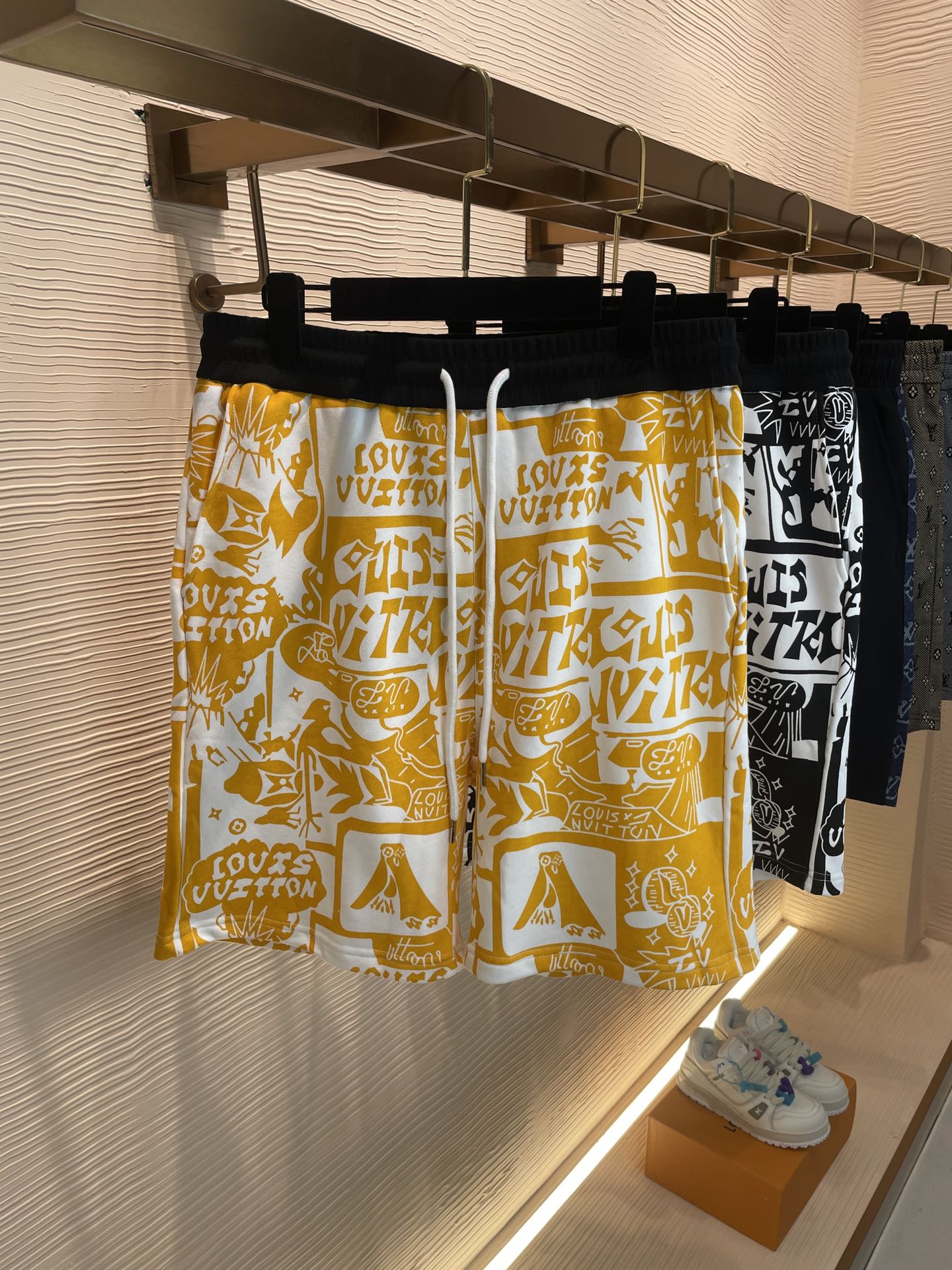 How to start selling replica
 Louis Vuitton Clothing Shorts Doodle White Yellow Printing Cotton Spring/Summer Collection Casual