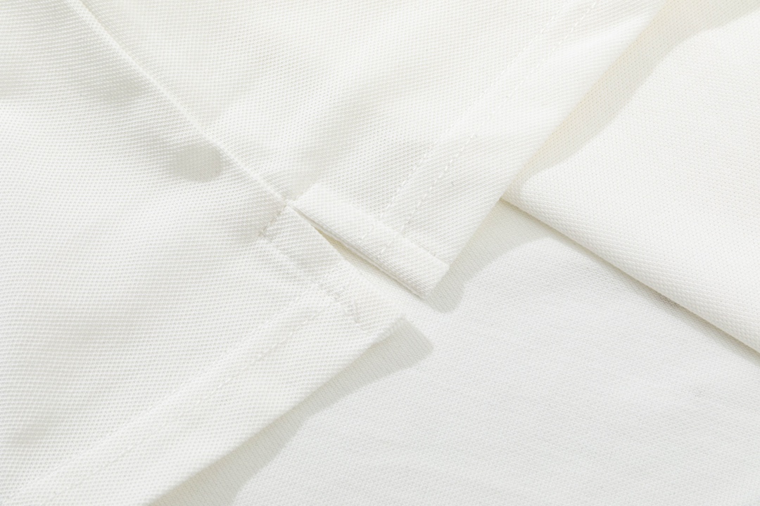 Burberry BABBOL Polo: 1980s-Inspired Custom Upgrade in White, M-3XL Sizes - 图片 6