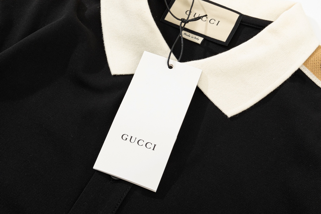 “Gucci Double G-Weave Logo Polo: 1980s-Inspired Custom Comfort” - 图片 3