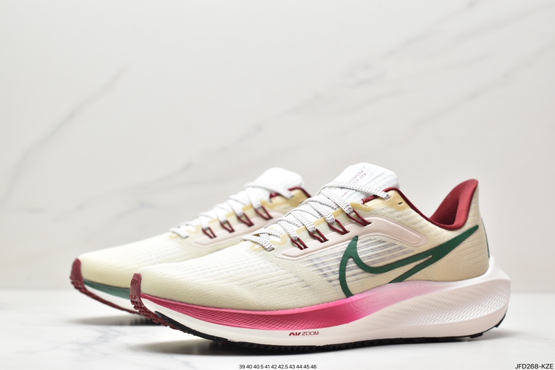 耐克Nike Air Zoom Pegasus 39登月39 网面透气跑步鞋 FB7161-231