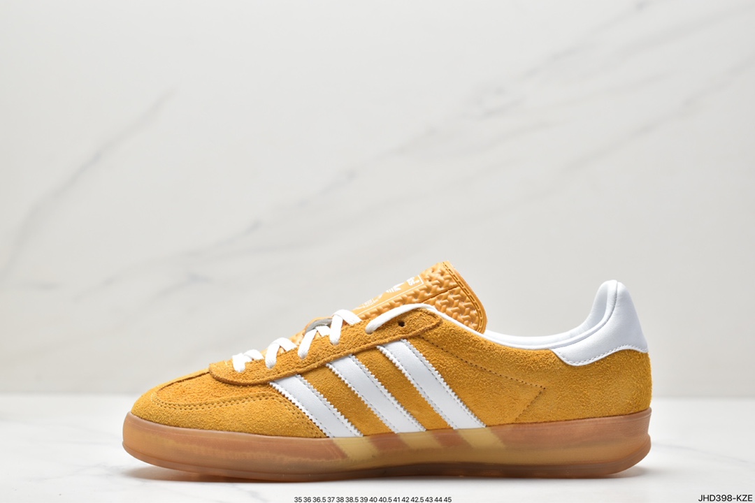 Adidas Originals Gazelle Indoor HQ8716 clover retro casual non-slip wear-resistant low-top sneakers