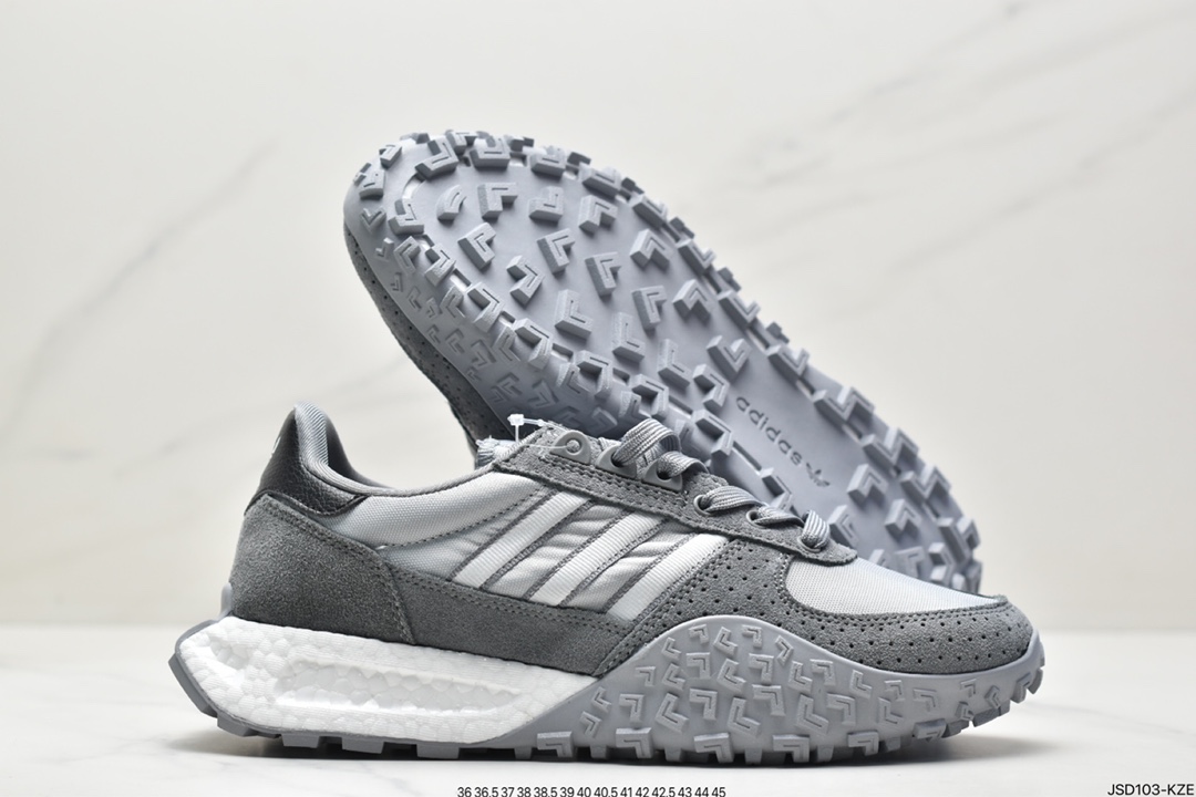 Adidas Originals Retropy E5 WRP popcorn midsole retro sports casual running shoes HQ1861