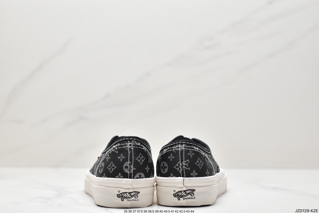 Vans Old Skool Platform Black Warrior Vans official lightweight, wear-resistant, comfortable, thick-soled casual canvas shoes