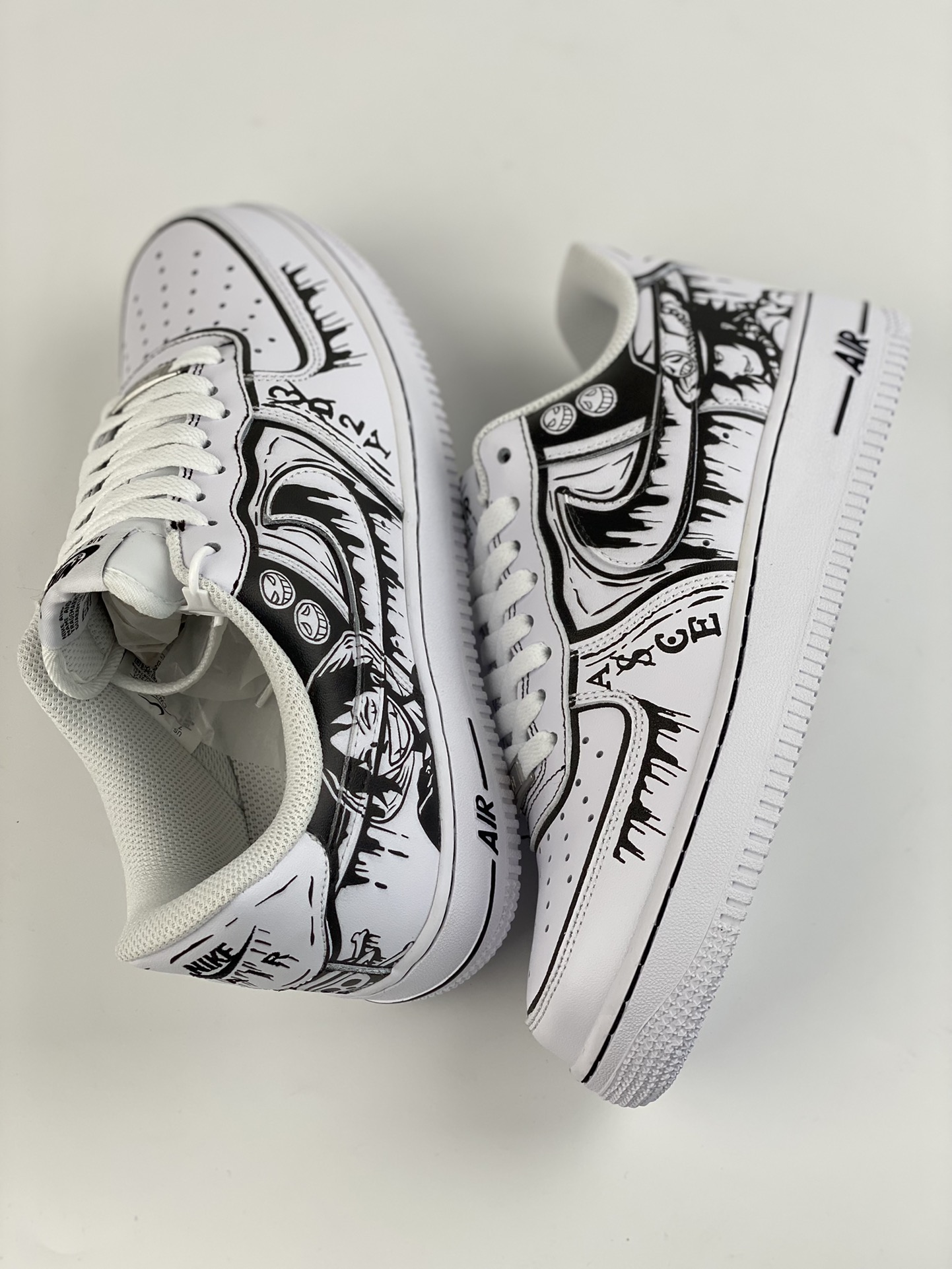 Nike Air Force 1 Low 07 One Piece Comic Graffiti CW2288-301