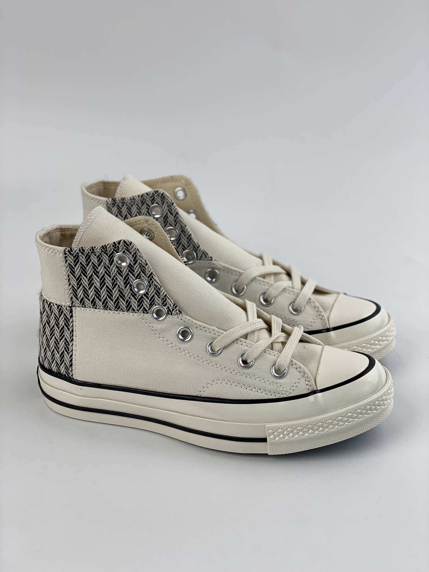 CONVERSEChuck 70s high-top woven stitching canvas shoes nostalgic retro casual shoes A03279C