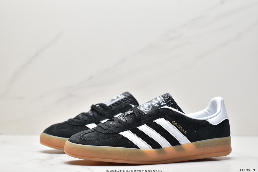 Adidas Originals Gazelle Indoor Clover Retro Casual Non-slip Wear-resistant Low-top Sneakers HO6259