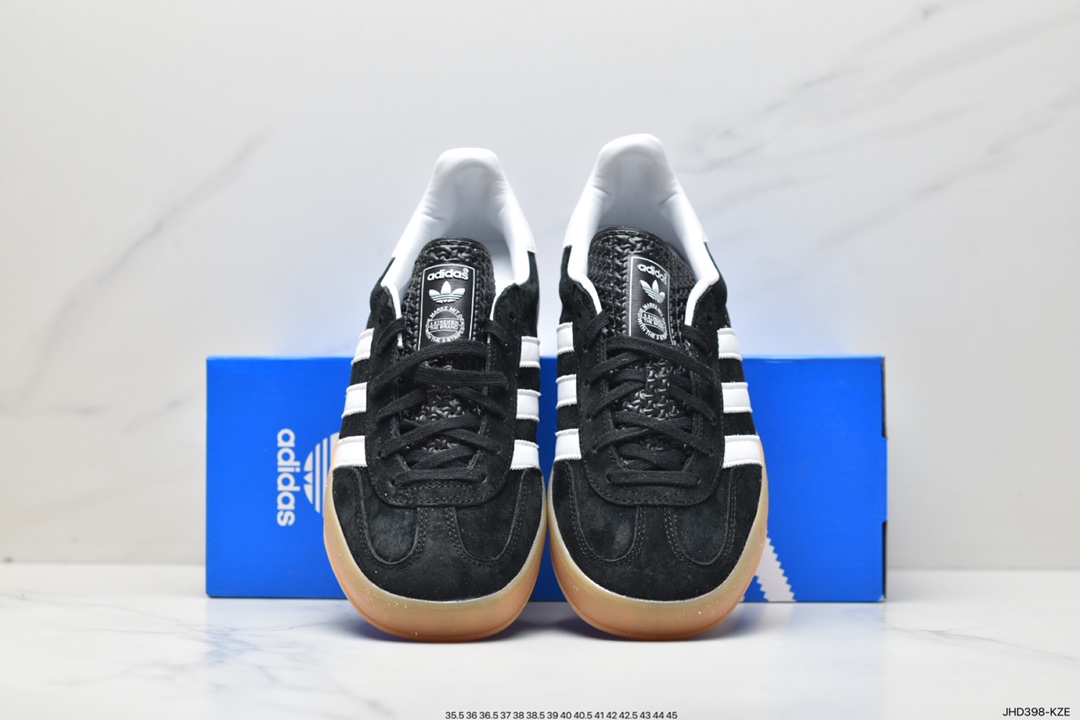 Adidas Originals Gazelle Indoor Clover Retro Casual Non-slip Wear-resistant Low-top Sneakers HO6259