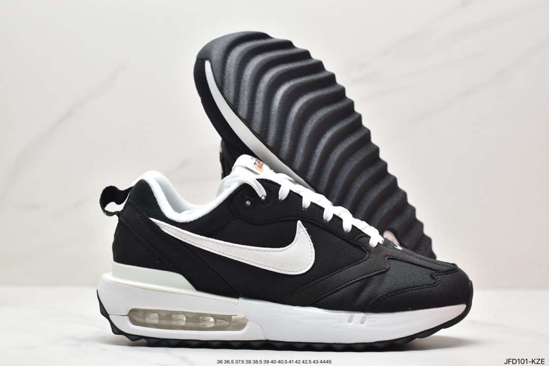 Nike Air Max DawnGreyWhite Dawn series low-top air cushion versatile casual sports jogging shoes DJ3624-001