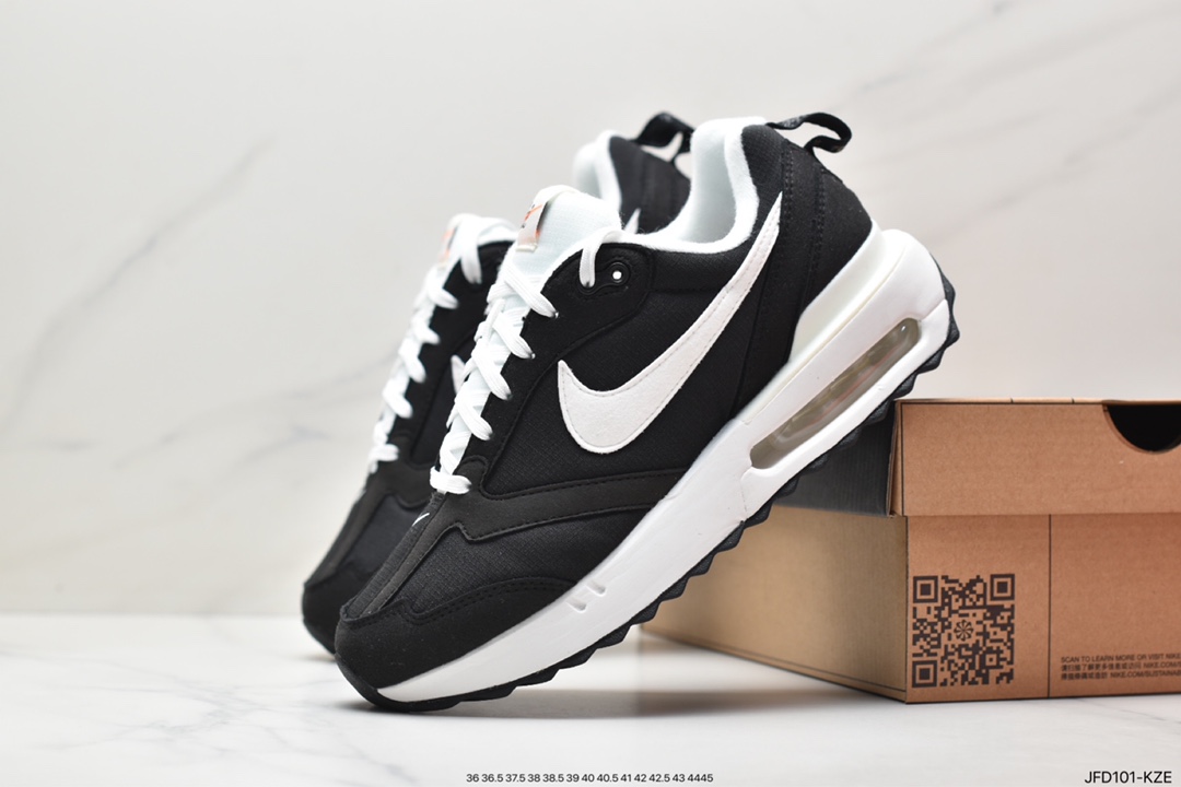 Nike Air Max DawnGreyWhite Dawn series low-top air cushion versatile casual sports jogging shoes DJ3624-001