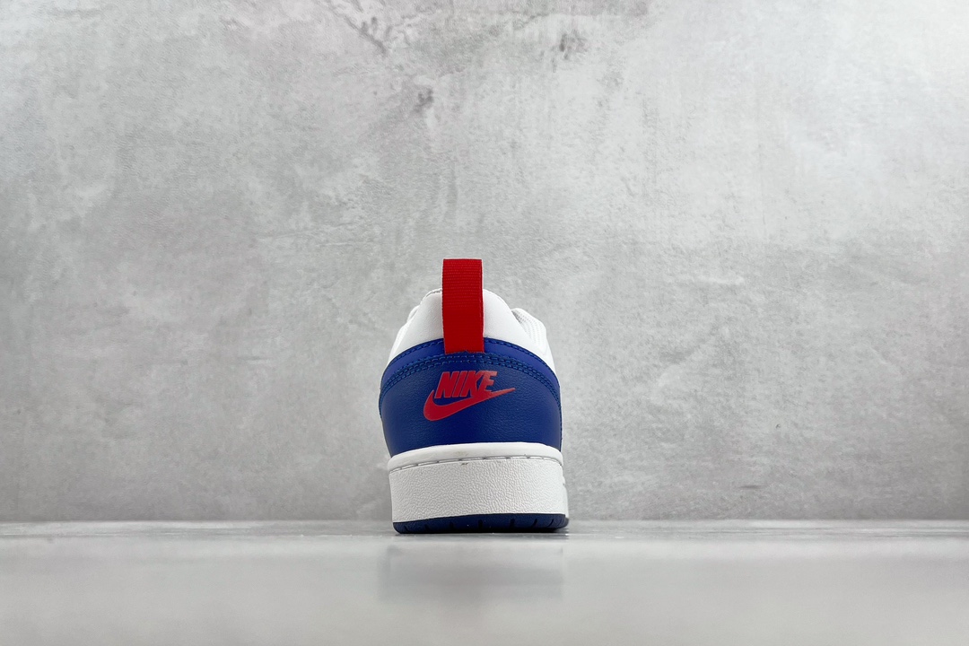 140 全新渠道特供 Nike Court Borough Low 2白蓝 BQ5448-113