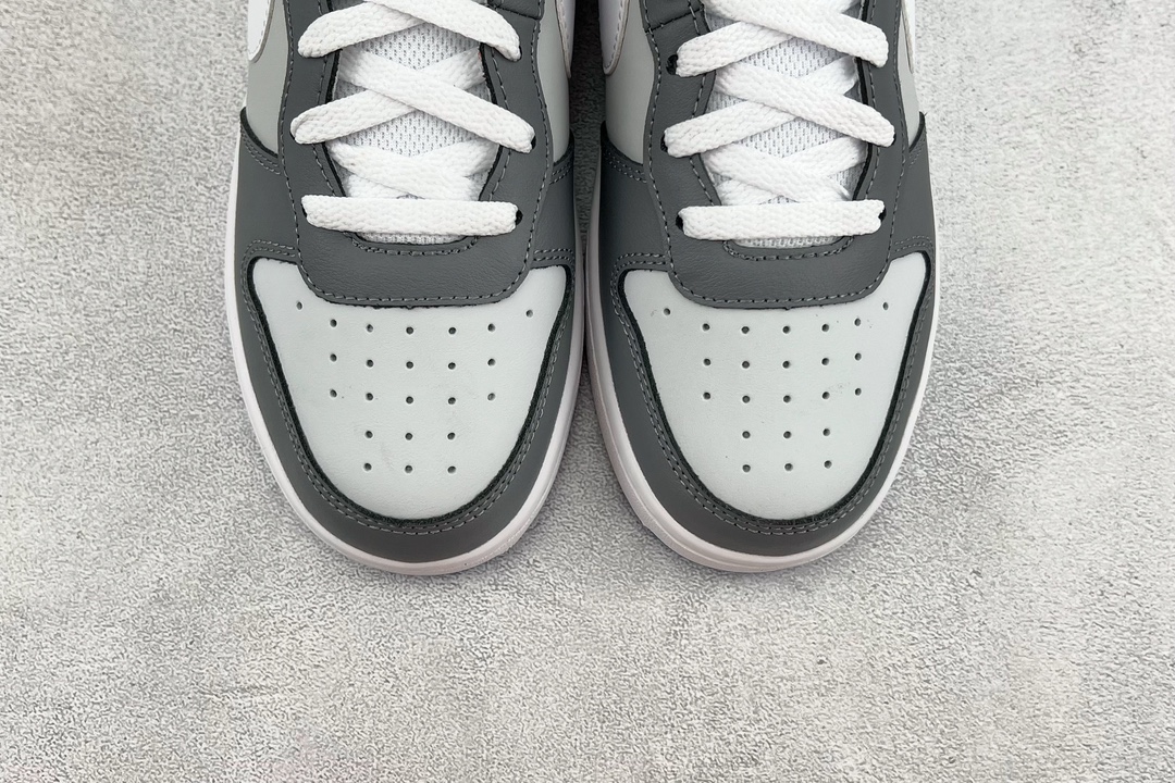 140 全新渠道特供 Nike Court Borough Low 2 SE 灰白 BQ5448-019