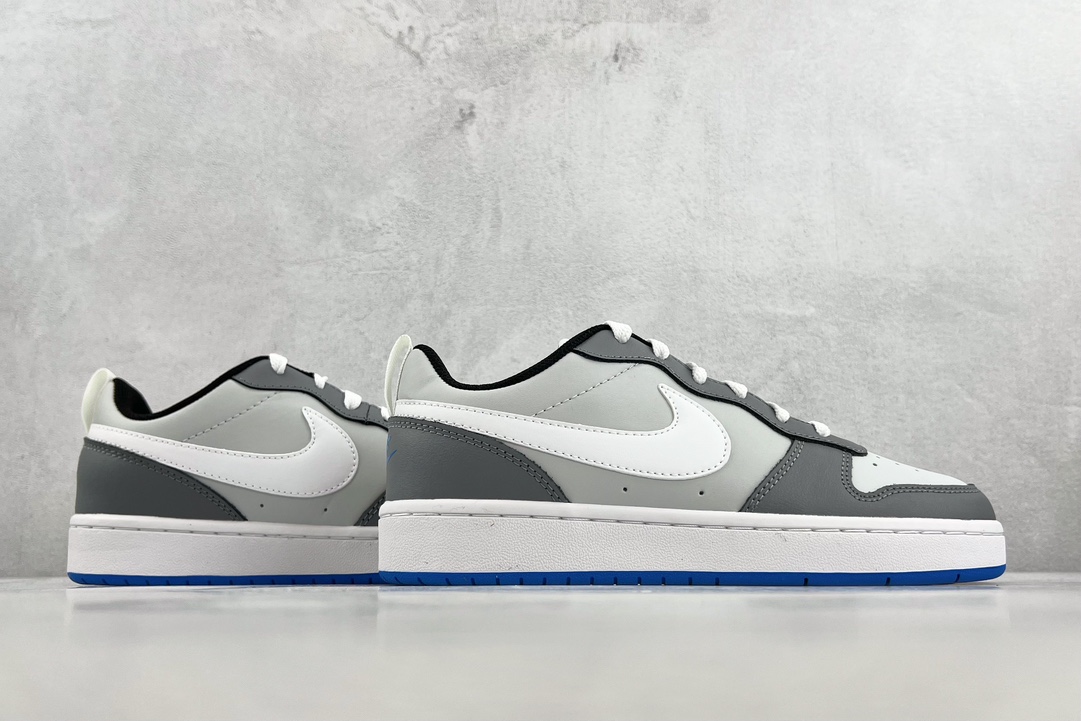 140 全新渠道特供 Nike Court Borough Low 2 SE 灰白 BQ5448-019