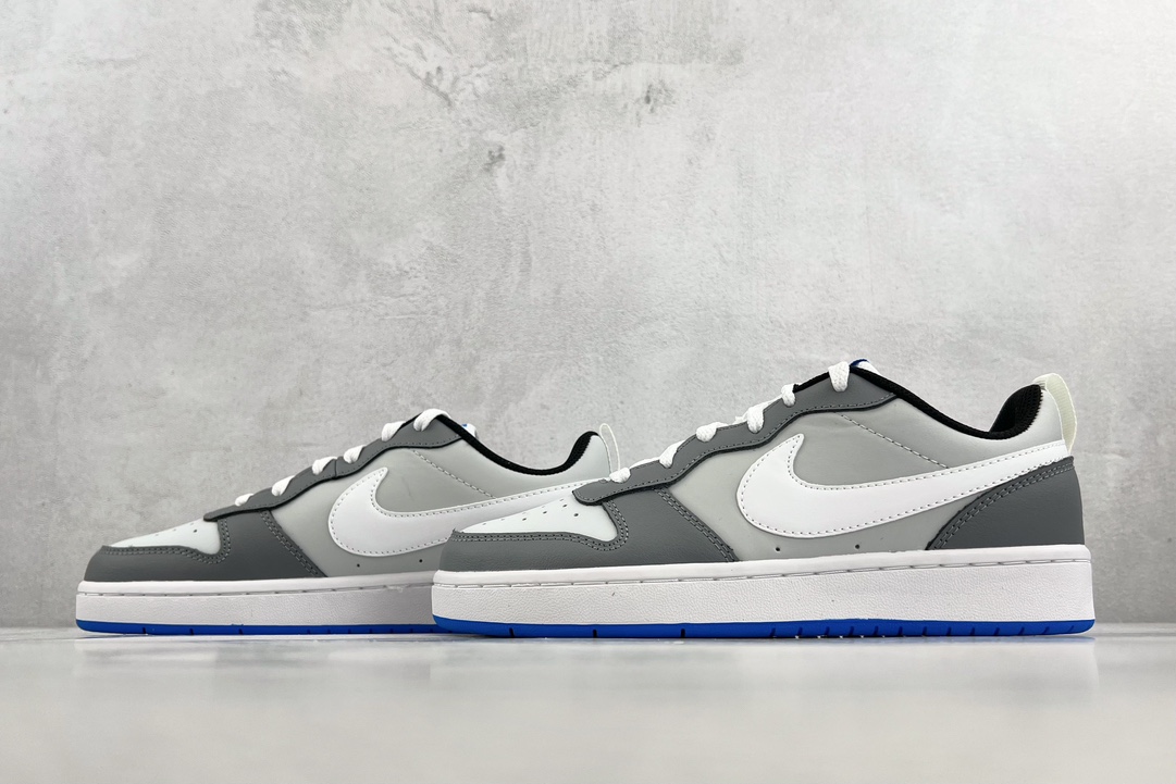 140 全新渠道特供 Nike Court Borough Low 2 SE 灰白 BQ5448-019