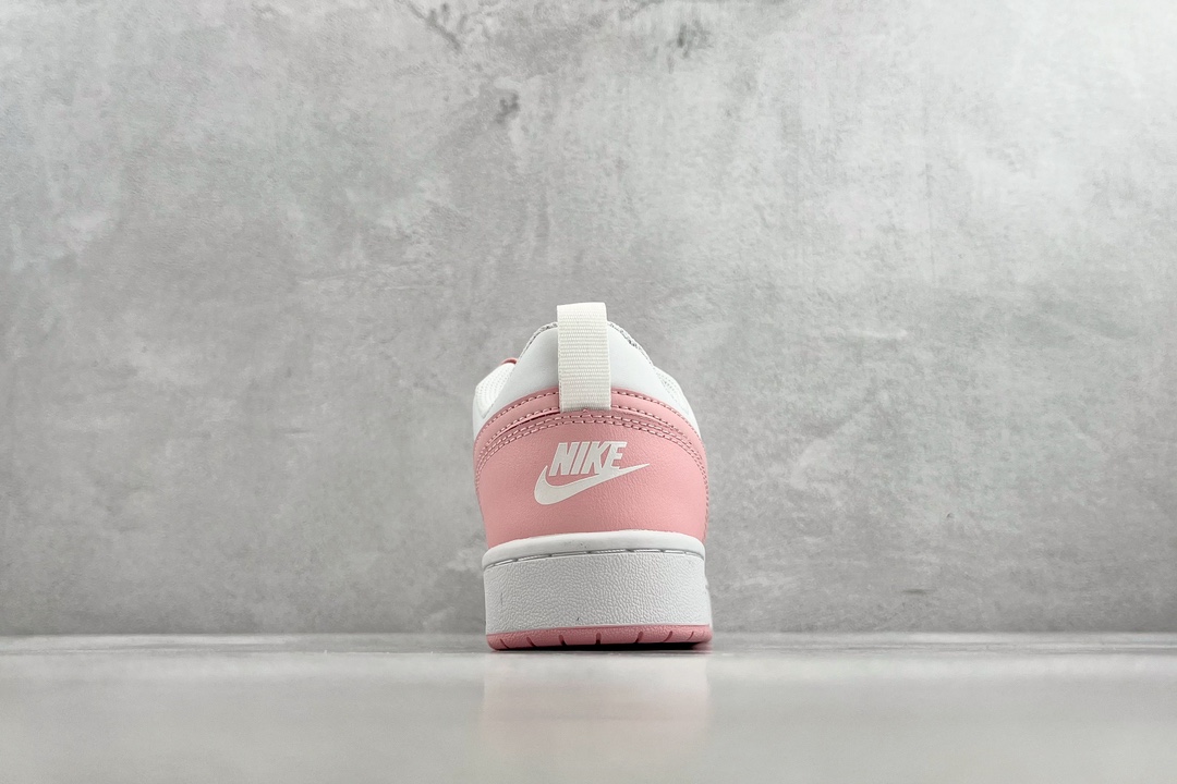 140 全新渠道特供 Nike Court Borough Low 2 FP白粉 DQ0492-100