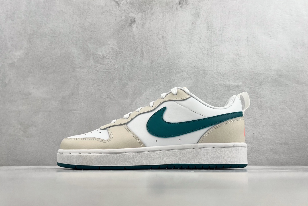 140 全新渠道特供 Nike Court Borough Low 2 FP 白蓝 BQ5448-017