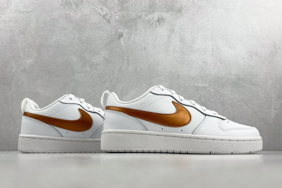 140 全新渠道特供 Nike Court Borough (GS) 白色 DQ5979-100