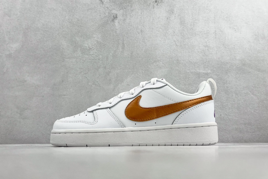 140 全新渠道特供 Nike Court Borough (GS) 白色 DQ5979-100