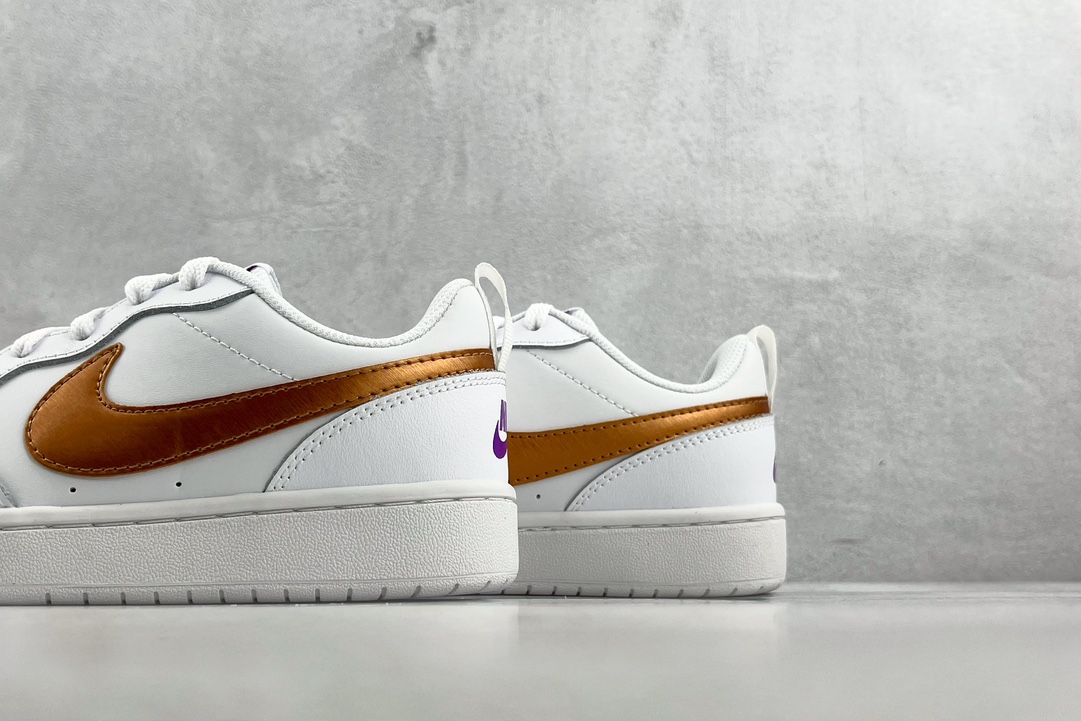 140 全新渠道特供 Nike Court Borough (GS) 白色 DQ5979-100